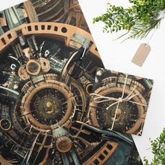 Steampunk Wrapping Paper for Gifts, Holiday, Christmas and more...