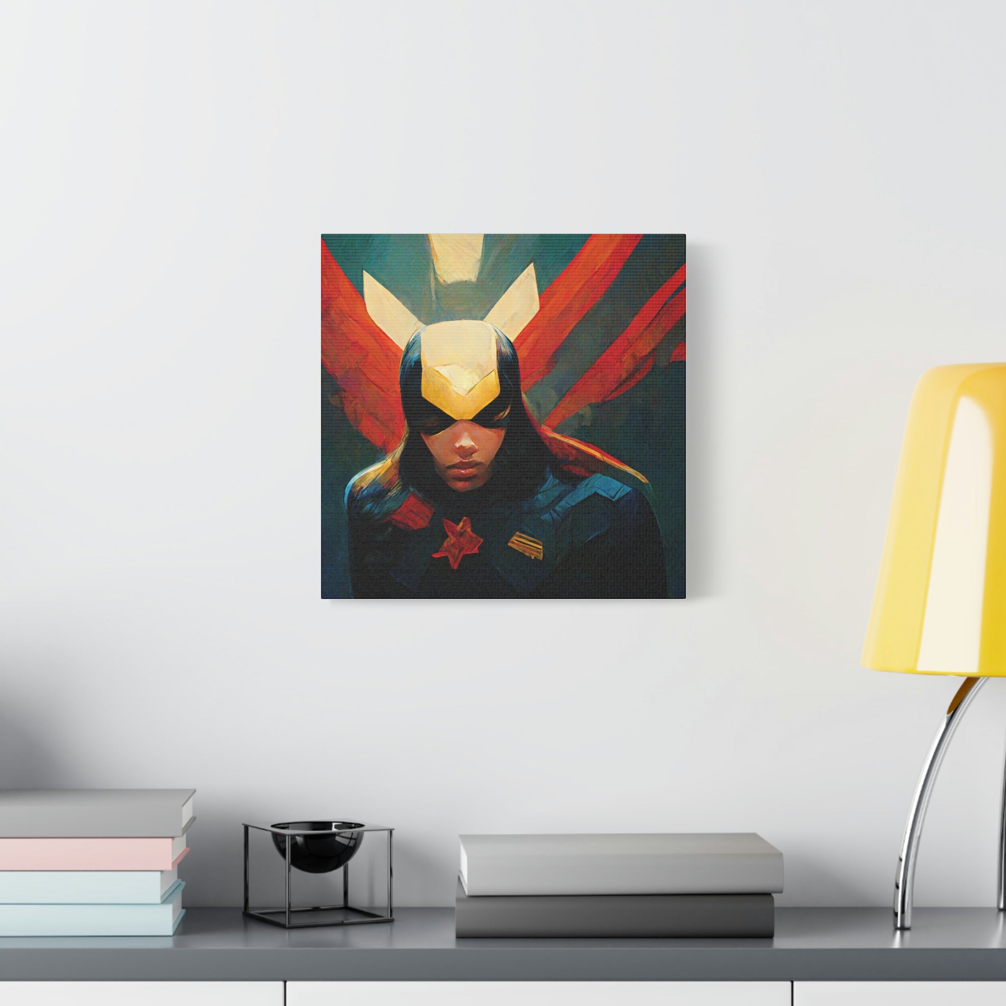 Superheroes Start Young - Matte Canvas Art, Stretched, 1.25"